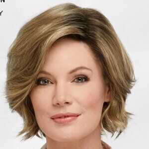 Justina WhisperLite Wig by Paula Young A0069, SF 10/26#6 - Buttered Toast Rooted